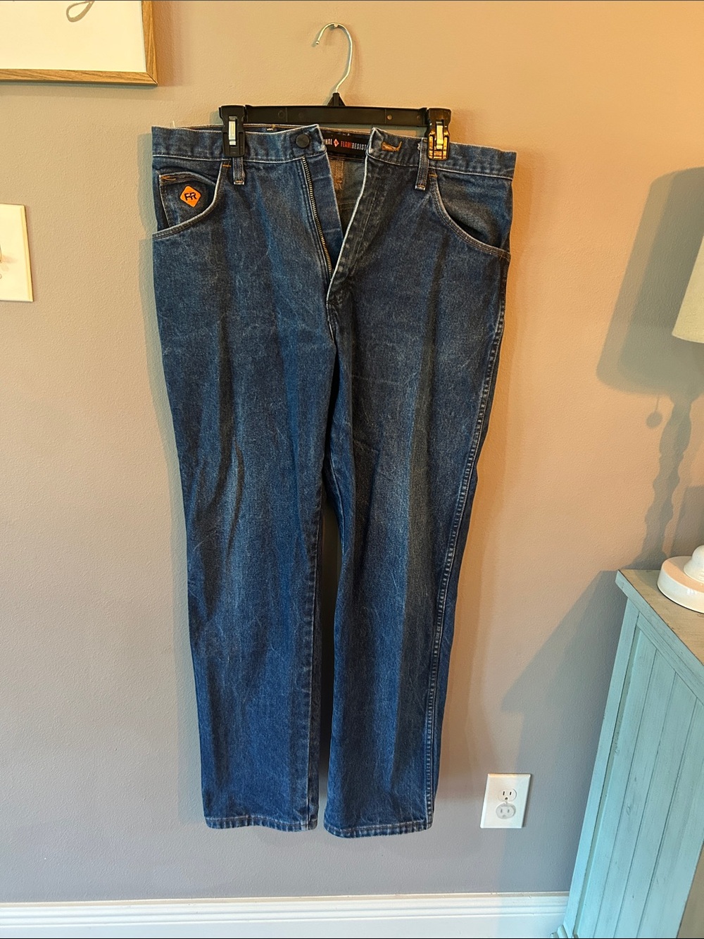 Mens Wrangler FR jeans